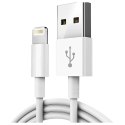 Alogy Kabel 100cm Alogy USB do Lightning przewód do ładowania apple iPhone biały