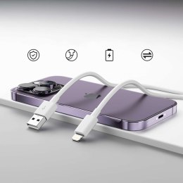 Apple Oryginalny kabel Apple MD818ZM/A Lightning do USB 1 metr Cable biały