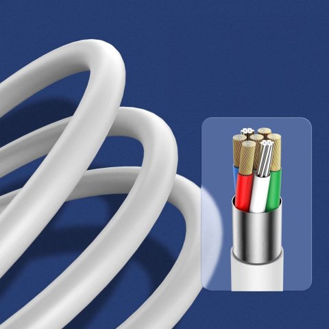 Apple Oryginalny kabel Apple MD818ZM/A Lightning do USB 1 metr Cable biały Apple Oryginalny kabel Apple MD818ZM/A Lightning do USB 1 metr Cable biały
