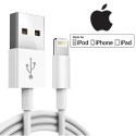 Apple Oryginalny kabel Apple MD818ZM/A Lightning do USB 1 metr Cable biały
