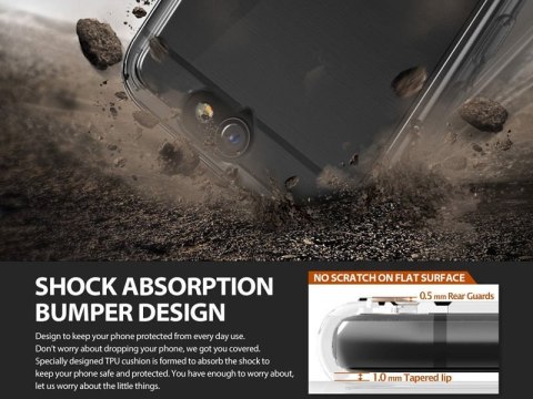 Ringke Etui ringke fusion htc one a9 smoke black Ringke Etui ringke fusion htc one a9 smoke black