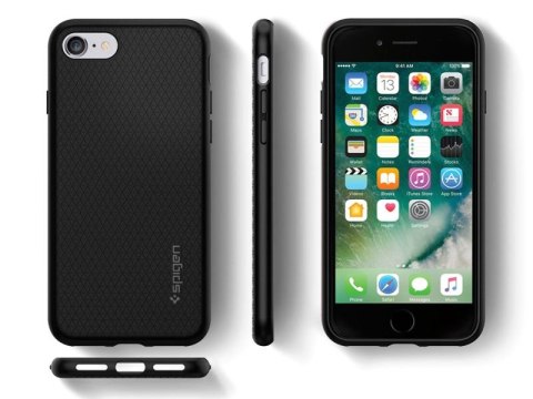 Spigen Etui Spigen Liquid Air Apple iPhone 7/8/SE 2022/2020 Black Spigen Etui Spigen Liquid Air Apple iPhone 7/8/SE 2022/2020 Black