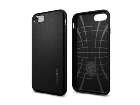 Spigen Etui Spigen Liquid Air Apple iPhone 7/8/SE 2022/2020 Black Spigen Etui Spigen Liquid Air Apple iPhone 7/8/SE 2022/2020 Black