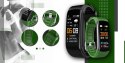 Giewont Smartband Giewont Fit&GO Duo GW200-5 - Black + Pasek Go Green