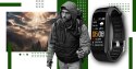Giewont Smartband Giewont Fit&GO Duo GW200-5 - Black + Pasek Go Green