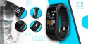Giewont Smartband Giewont Fit&GO Duo GW200-7 - Black + Pasek Sky Blue