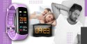 Giewont Smartband Giewont Fit&GO Duo GW200-8 - Black + Pasek Touch of Lavender