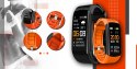 Giewont Smartband Giewont Fit&GO Duo GW200-9 - Black + Pasek Orange Power