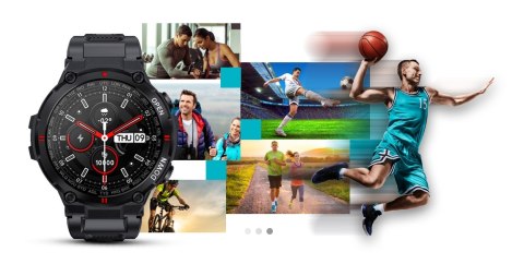 Giewont Smartwatch Giewont Focus SmartCall GW430-1 - Carbon Giewont Smartwatch Giewont Focus SmartCall GW430-1 - Carbon