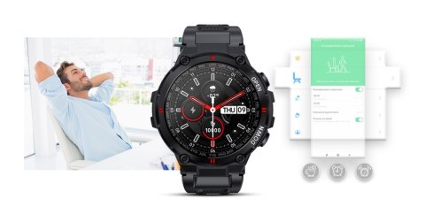 Giewont Smartwatch Giewont Focus SmartCall GW430-1 - Carbon Giewont Smartwatch Giewont Focus SmartCall GW430-1 - Carbon