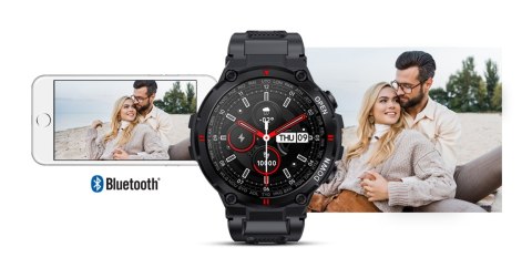 Giewont Smartwatch Giewont Focus SmartCall GW430-1 - Carbon Giewont Smartwatch Giewont Focus SmartCall GW430-1 - Carbon