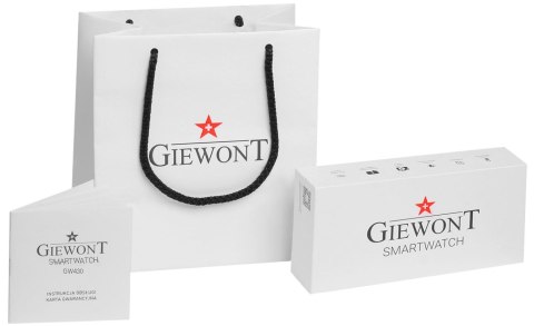Giewont Smartwatch Giewont Focus SmartCall GW430-1 - Carbon Giewont Smartwatch Giewont Focus SmartCall GW430-1 - Carbon