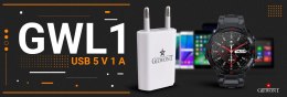 Giewont ŁADOWARKA do Smartwatch GIEWONT POWER ON USB 5V 1A GWL1 Uniwersalna