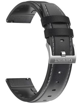 Giewont Pasek do Smartwatch Giewont GW440 GWP440-2 - Leather Black