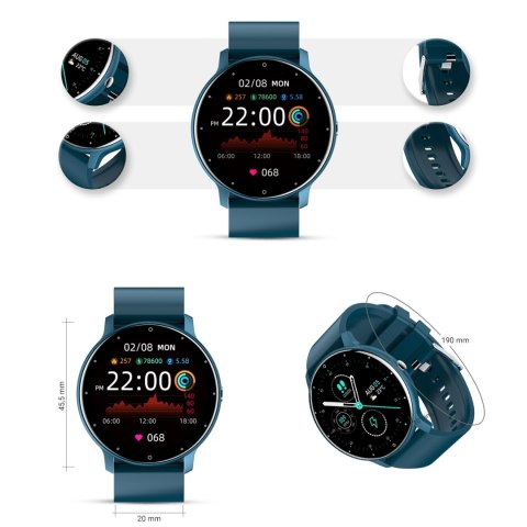 Gravity Smartwatch Damski Gravity GT1-5 Gravity Smartwatch Damski Gravity GT1-5