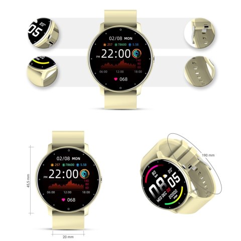Gravity Smartwatch Damski Gravity GT1-6 Gravity Smartwatch Damski Gravity GT1-6
