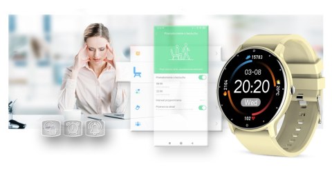 Gravity Smartwatch Damski Gravity GT1-6 Gravity Smartwatch Damski Gravity GT1-6
