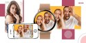Giewont Smartwatch Giewont Supernova SmartCall GW330-1 Rose Gold Shine/Powder Pink