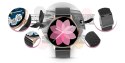 Giewont Smartwatch Giewont Supernova SmartCall GW330-4 Black Shine/Powder Pink