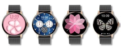 Giewont Smartwatch Giewont Supernova SmartCall GW330-4 Black Shine/Powder Pink Giewont Smartwatch Giewont Supernova SmartCall GW330-4 Black Shine/Powder Pink