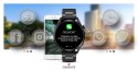 Giewont Smartwatch Giewont Vertex SmartCall GW450-2 Carbon/Carbon Leather
