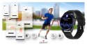 Giewont Smartwatch Giewont Vertex SmartCall GW450-2 Carbon/Carbon Leather