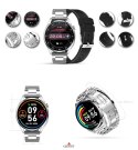 Giewont Smartwatch Giewont Vertex SmartCall GW450-5 Silver/Carbon Leather