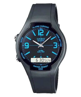 CASIO Zegarek Damski CASIO AW-90H-2BVDF + BOX
