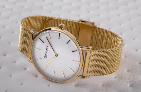 Giewont Zegarek Damski GIEWONT Harmony GW1970-1 Pure White/Gold Effect Giewont Zegarek Damski GIEWONT Harmony GW1970-1 Pure White/Gold Effect