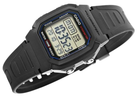 CASIO Zegarek Męski CASIO W-800H-1AVDF + BOX CASIO Zegarek Męski CASIO W-800H-1AVDF + BOX