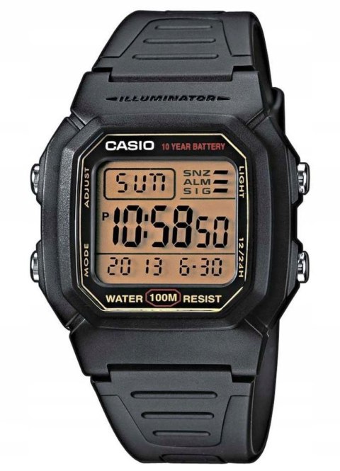 CASIO Zegarek Męski CASIO W-800HG-9AVDF + BOX CASIO Zegarek Męski CASIO W-800HG-9AVDF + BOX