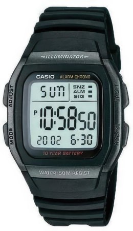 CASIO Zegarek Męski CASIO W-96H-1BVDF + BOX