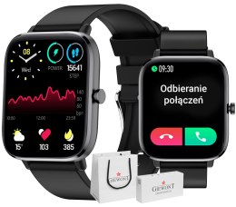 Giewont Smartwatch Giewont Dynamic SmartCall GW230-2 - Carbon/Carbon