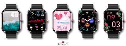 Giewont Smartwatch Giewont Dynamic SmartCall GW230-3 - Rose Gold/Black Effect Giewont Smartwatch Giewont Dynamic SmartCall GW230-3 - Rose Gold/Black Effect