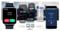 Giewont Smartwatch Giewont Dynamic SmartCall GW230-4 - Silver/Deep Ocean
