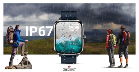 Giewont Smartwatch Giewont Dynamic SmartCall GW230-4 - Silver/Deep Ocean Giewont Smartwatch Giewont Dynamic SmartCall GW230-4 - Silver/Deep Ocean