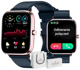Giewont Smartwatch Giewont Dynamic SmartCall GW230-5 - RoseGold/Deep Ocean