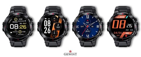 Giewont Smartwatch Giewont Pionier GPS GW460-1 - Carbon Giewont Smartwatch Giewont Pionier GPS GW460-1 - Carbon