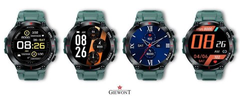 Giewont Smartwatch Giewont Pionier GPS GW460-2 - Sea Green Giewont Smartwatch Giewont Pionier GPS GW460-2 - Sea Green