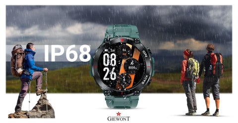Giewont Smartwatch Giewont Pionier GPS GW460-2 - Sea Green Giewont Smartwatch Giewont Pionier GPS GW460-2 - Sea Green
