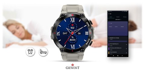 Giewont Smartwatch Giewont Pionier GPS GW460-3 - Light Stone Giewont Smartwatch Giewont Pionier GPS GW460-3 - Light Stone