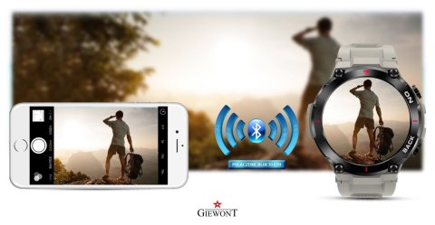 Giewont Smartwatch Giewont Pionier GPS GW460-3 - Light Stone Giewont Smartwatch Giewont Pionier GPS GW460-3 - Light Stone