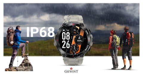 Giewont Smartwatch Giewont Pionier GPS GW460-3 - Light Stone Giewont Smartwatch Giewont Pionier GPS GW460-3 - Light Stone