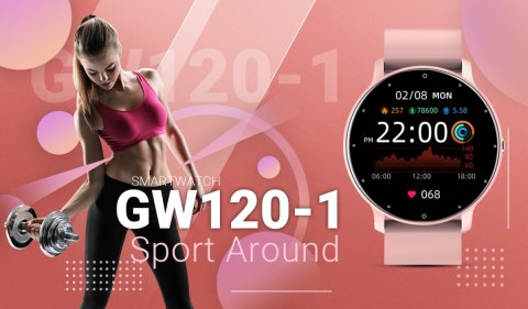 Giewont Smartwatch Giewont Sport Around GW120-1 - Powder Pink Giewont Smartwatch Giewont Sport Around GW120-1 - Powder Pink