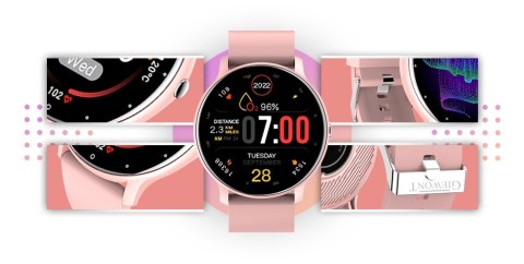 Giewont Smartwatch Giewont Sport Around GW120-1 - Powder Pink Giewont Smartwatch Giewont Sport Around GW120-1 - Powder Pink