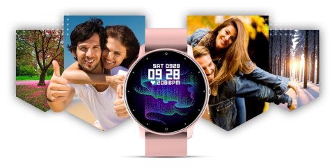 Giewont Smartwatch Giewont Sport Around GW120-1 - Powder Pink Giewont Smartwatch Giewont Sport Around GW120-1 - Powder Pink