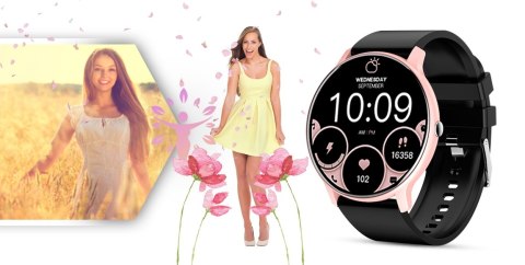 Giewont Smartwatch Giewont Sport Around GW120-3 - Rose Gold/Black Effect Giewont Smartwatch Giewont Sport Around GW120-3 - Rose Gold/Black Effect