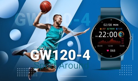 Giewont Smartwatch Giewont Sport Around GW120-4 - Deep Ocean Giewont Smartwatch Giewont Sport Around GW120-4 - Deep Ocean