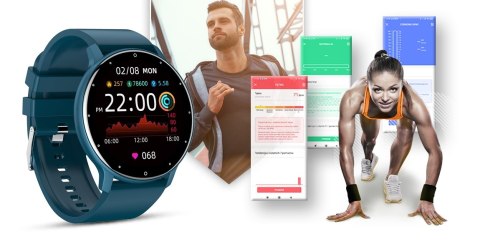 Giewont Smartwatch Giewont Sport Around GW120-4 - Deep Ocean Giewont Smartwatch Giewont Sport Around GW120-4 - Deep Ocean
