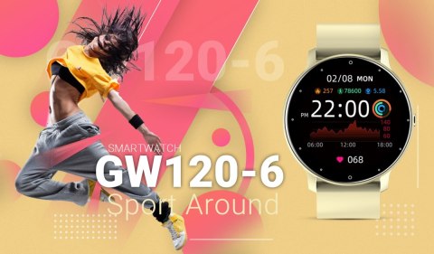 Giewont Smartwatch Giewont Sport Around GW120-6 - Ivory Effect Giewont Smartwatch Giewont Sport Around GW120-6 - Ivory Effect